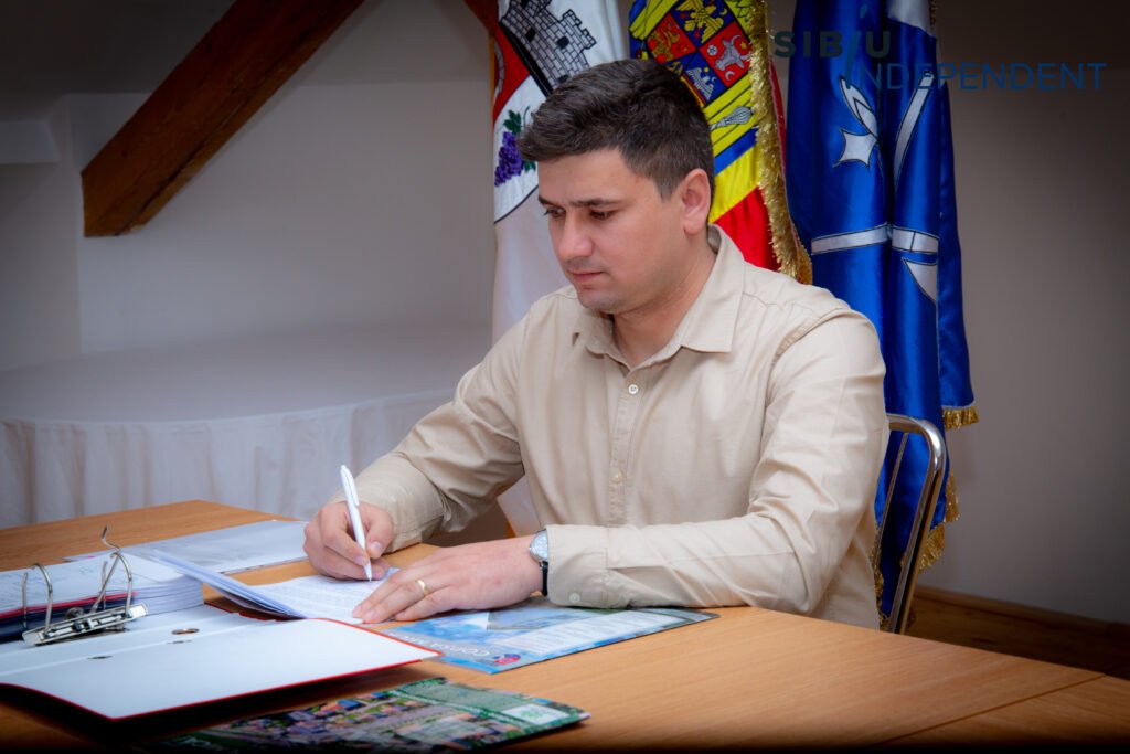 Primarul orașului Copșa Mică, Nicolae Bogdan Tăpălagă