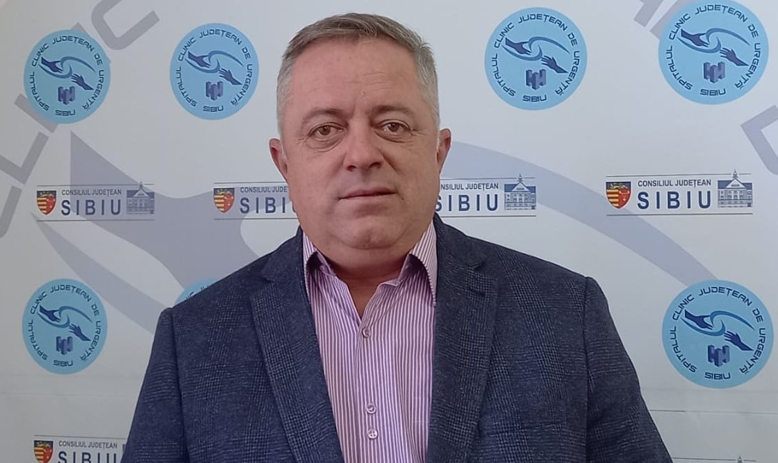 Dr. Daniel Chelcea își dă demisia din funcția de manager al Spitalului Clinic Județean de Urgență Sibiu