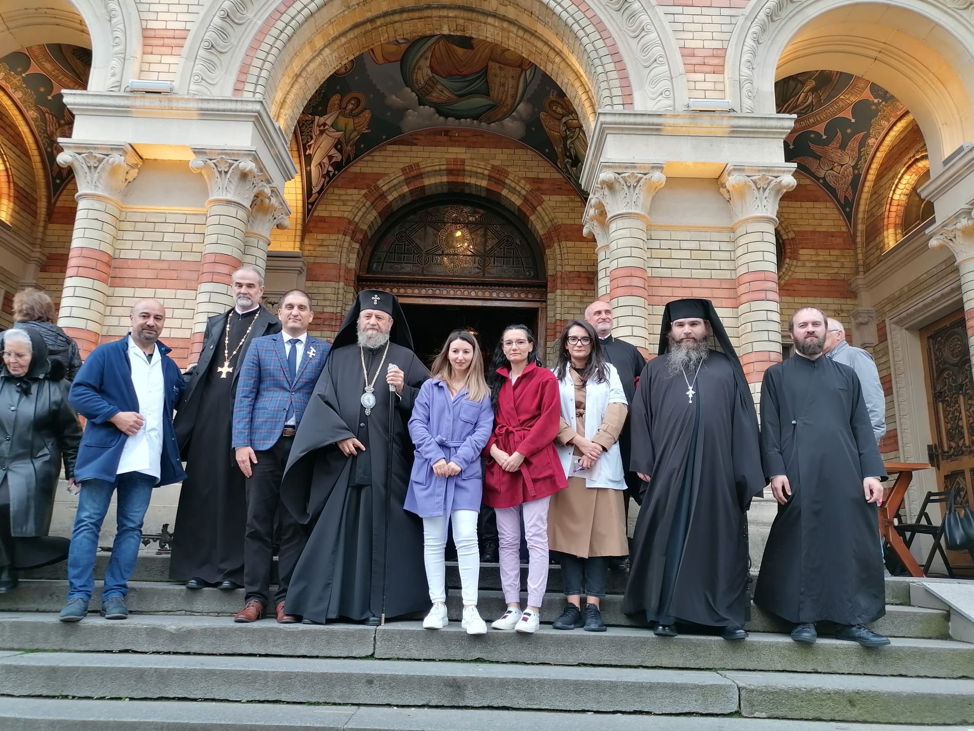 Spirometrii pentru sute de cetățeni la Catedrala Mitropolitană Sibiu (foto)