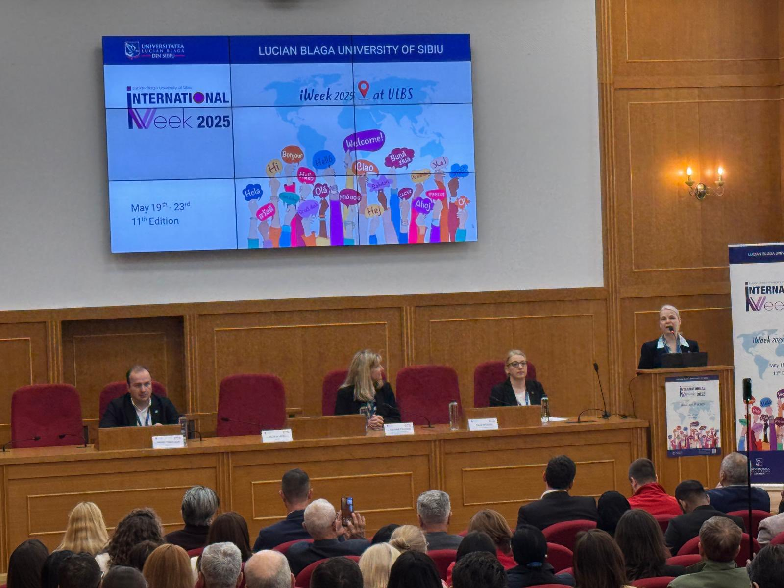 A început iWeek 2025 la ULBS – o săptămână dedicată educației, cercetării și inovației