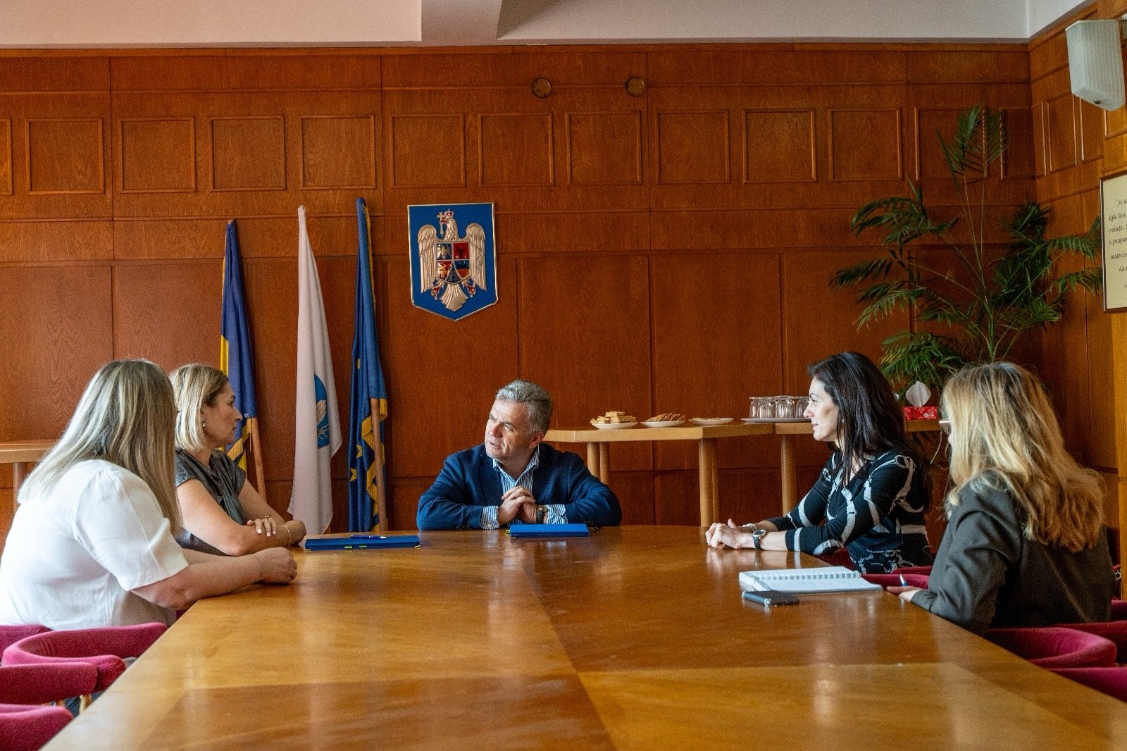 A fost semnat contractul pentru darea în administrare a noii creșe din municipiul Mediaș