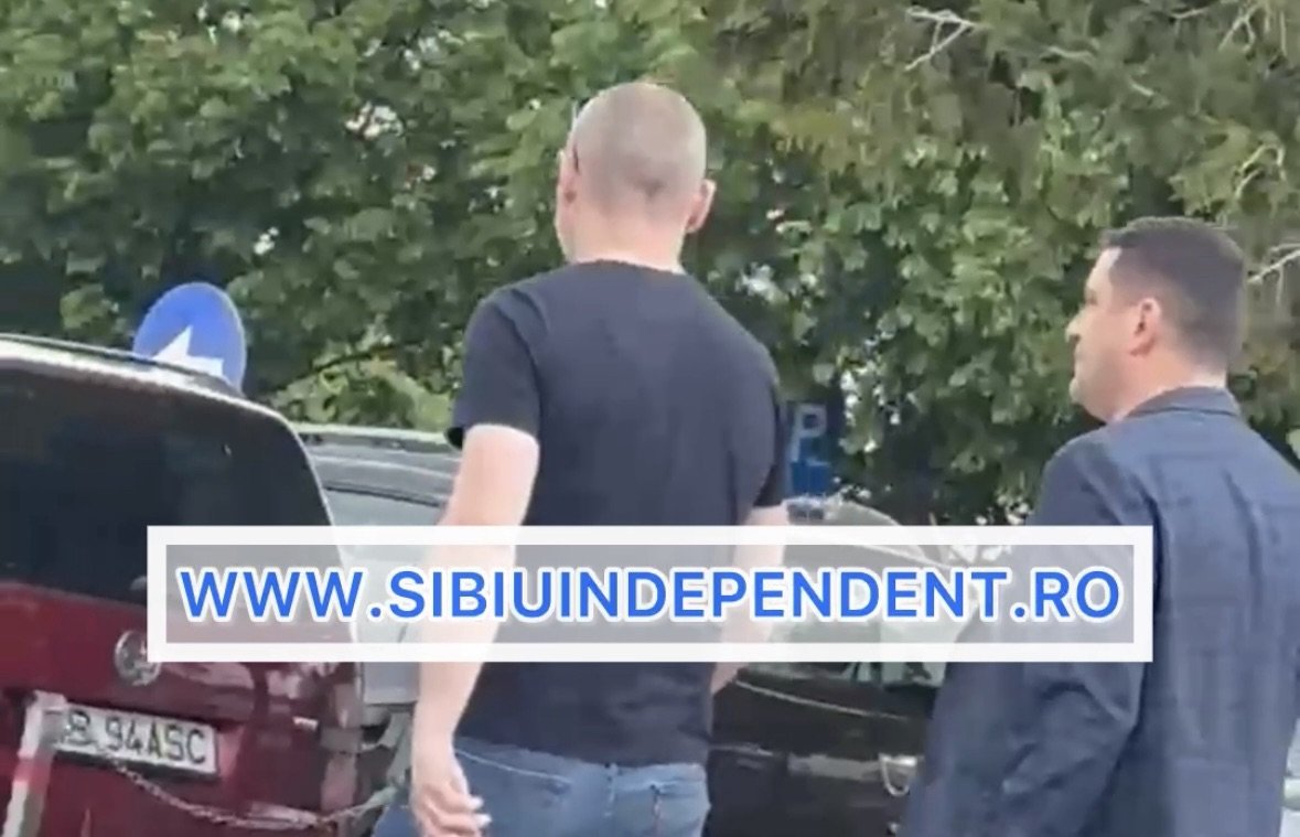 George Simion surprins la Aeroportul Internațional Sibiu. Venea de la Viena!