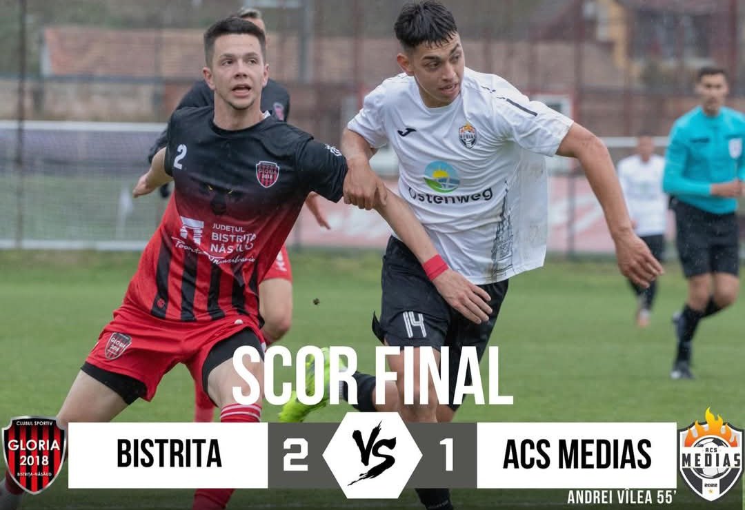 ACS Mediaș a pierdut la Bistrița