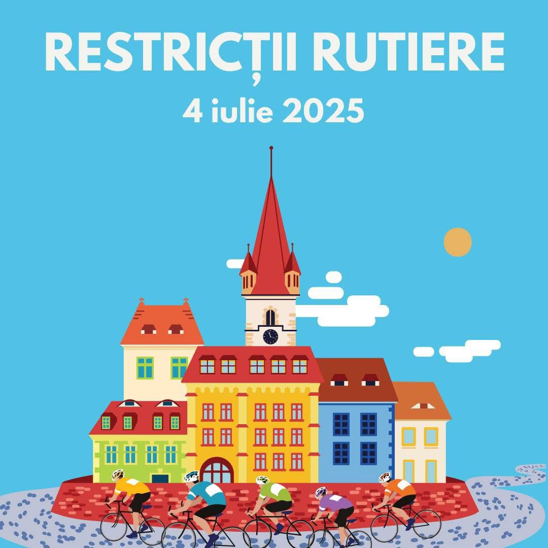 Se anunță restricții de circulație în Sibiu pe parscursul a două competiții sportive