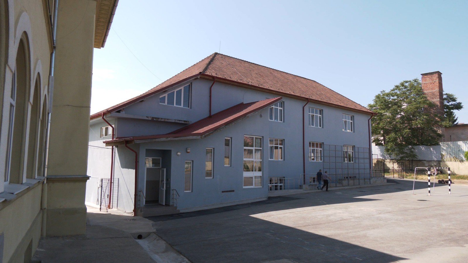 Sala de sport a Școlii „George Popa” din Mediaș este complet modernizată: condiții mai bune pentru elevi