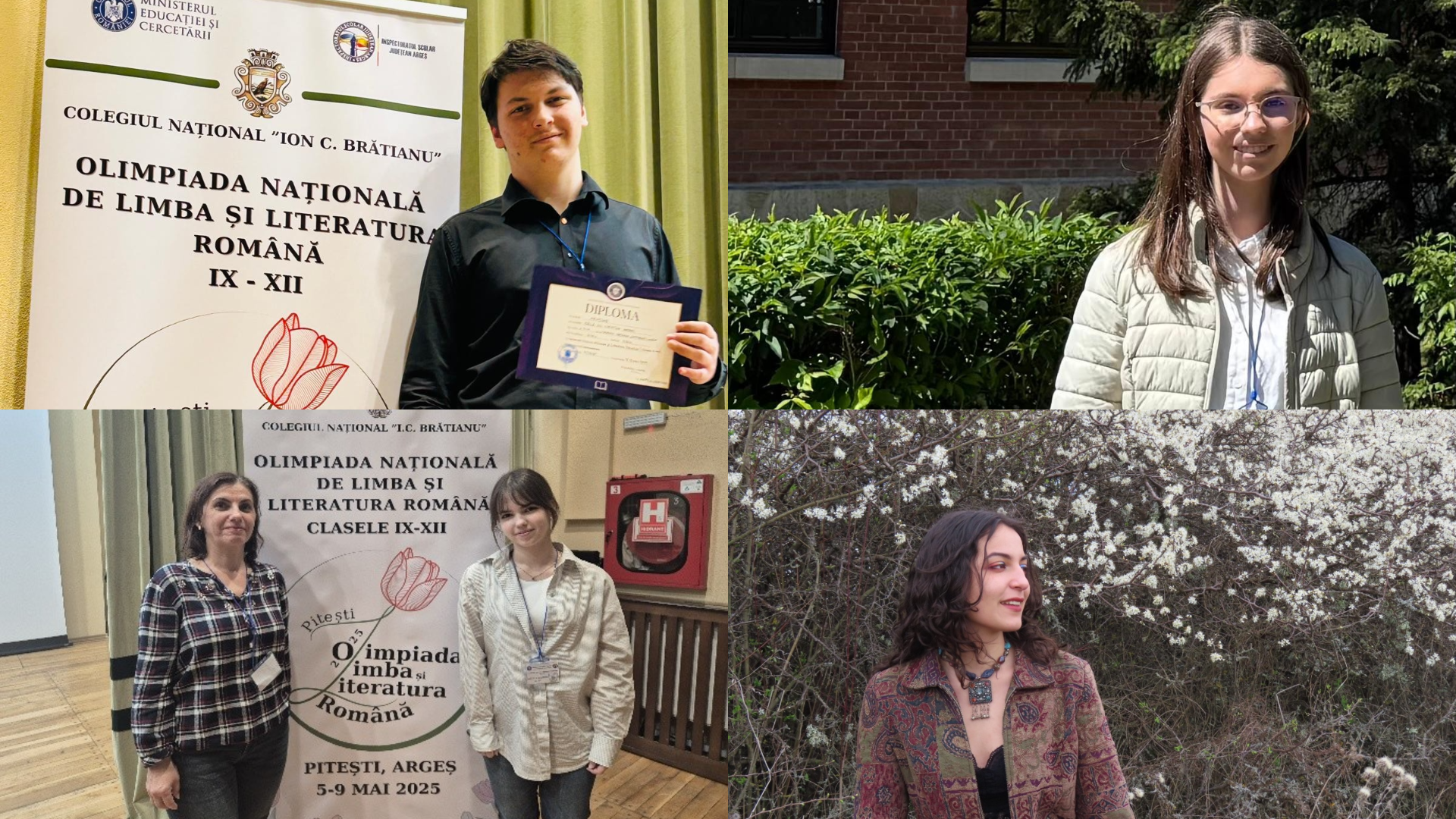 Patru elevi din Sibiu, premiați la Olimpiada Națională de Limba Română