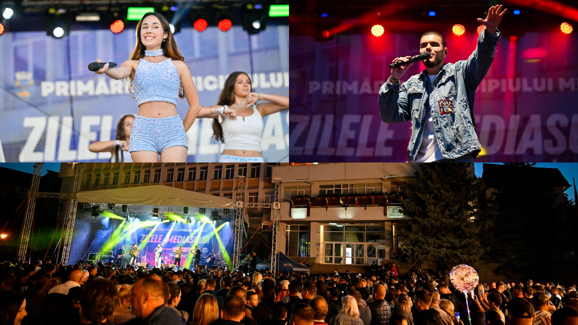 Concert cu Andra Gogan, Marcel Pavel și Damian Drăghici la Zilele Mediașului