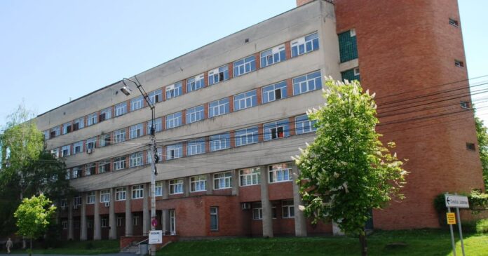 SPITALUL-CLINIC-JUDETEAN-DE-URGENTA-SIBIU Clădirea principală a Spitalului Clinic Județean de Urgență Sibiu