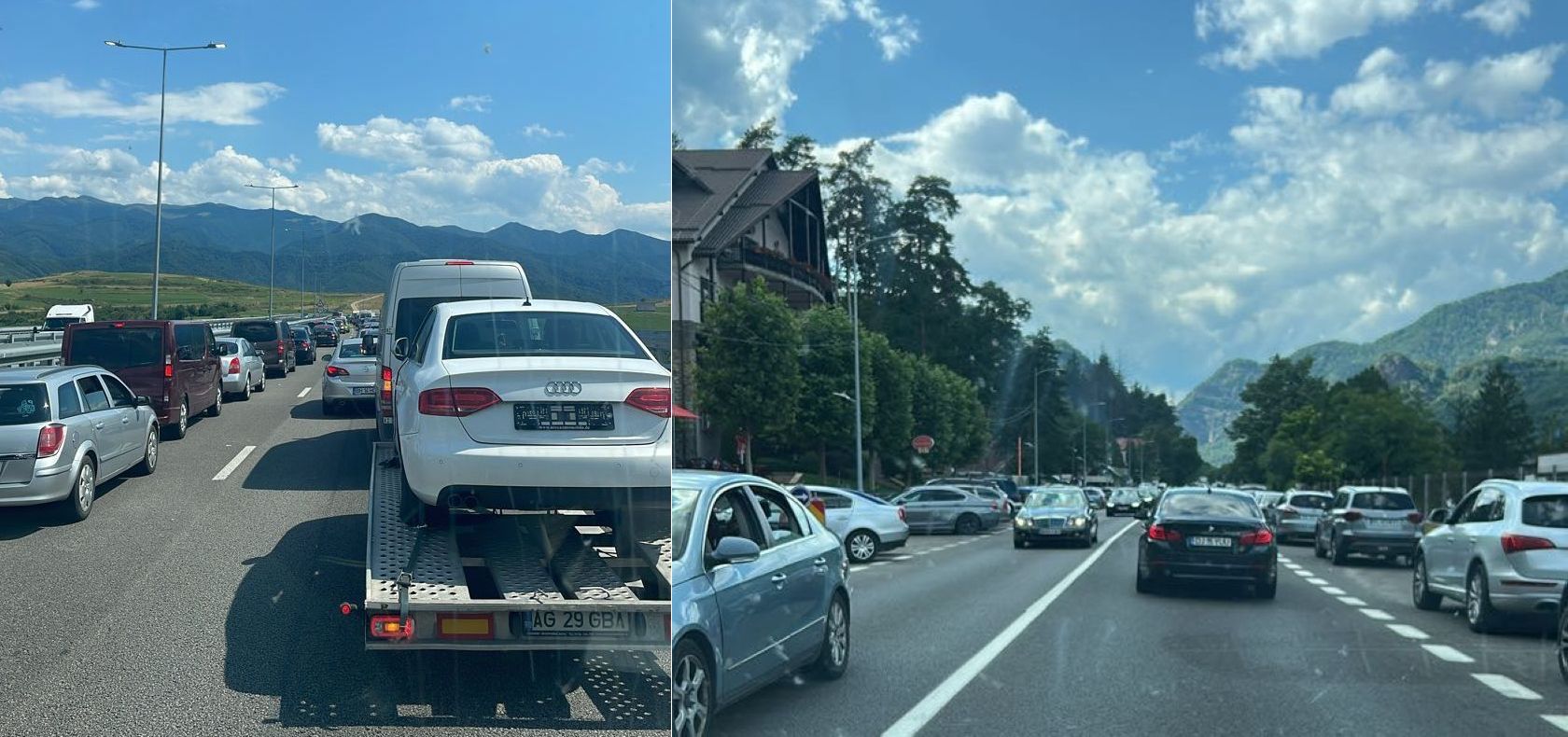 Trafic blocat pe Valea Oltului, 20 iulie 2025: Ambuteiaje și nervi întinși în zonele Călimănești și Boița