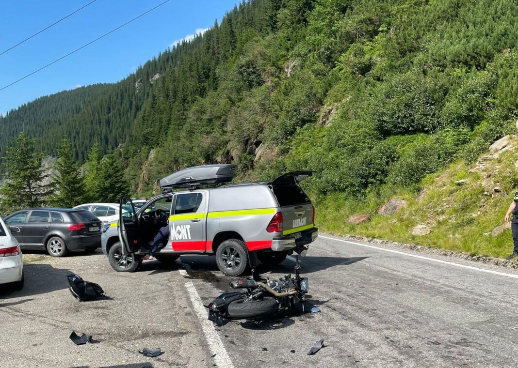 transfagarasan motociclist