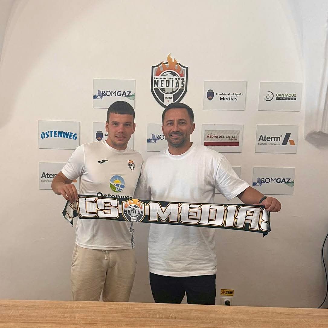 ACS Mediaș l-a transferat pe Sergiu Luca