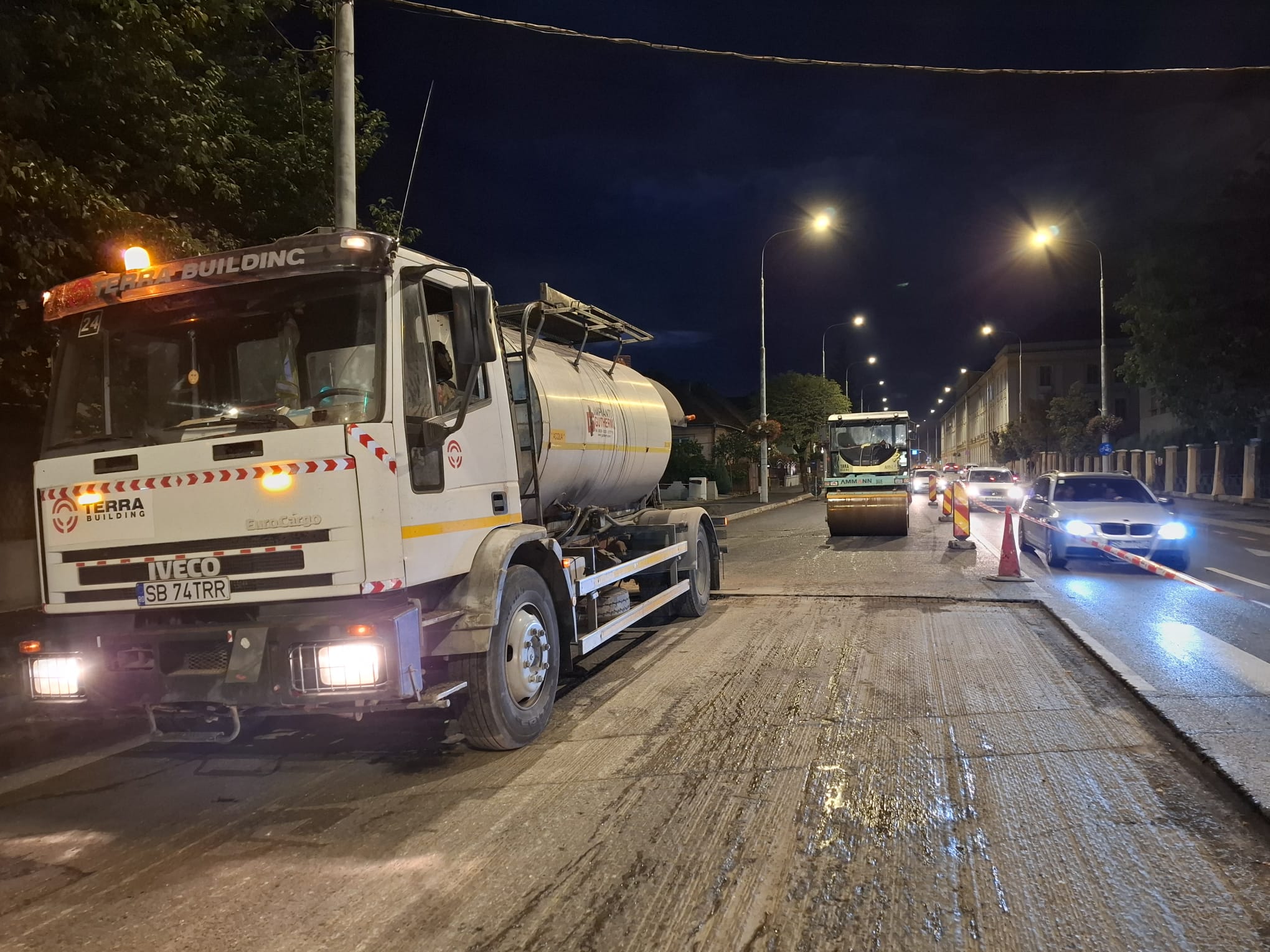Încep lucrările de asfaltare pe strada Deventer din Sibiu!: traficul rutier va fi închis temporar