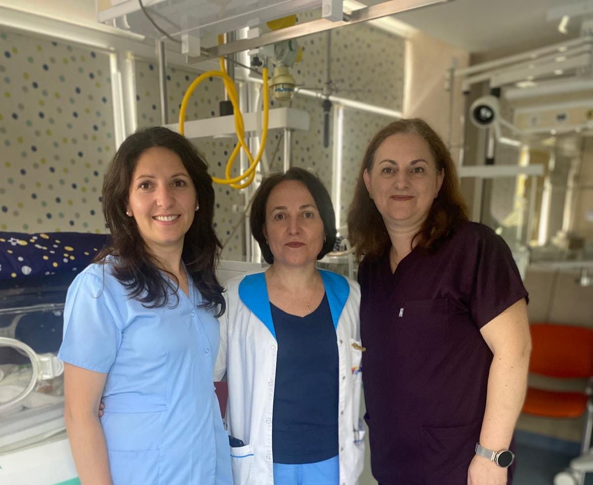 Secția de Prematuri a SCJU Sibiu a obținut locul I la Concursul Kangaroo Mother Care 2025