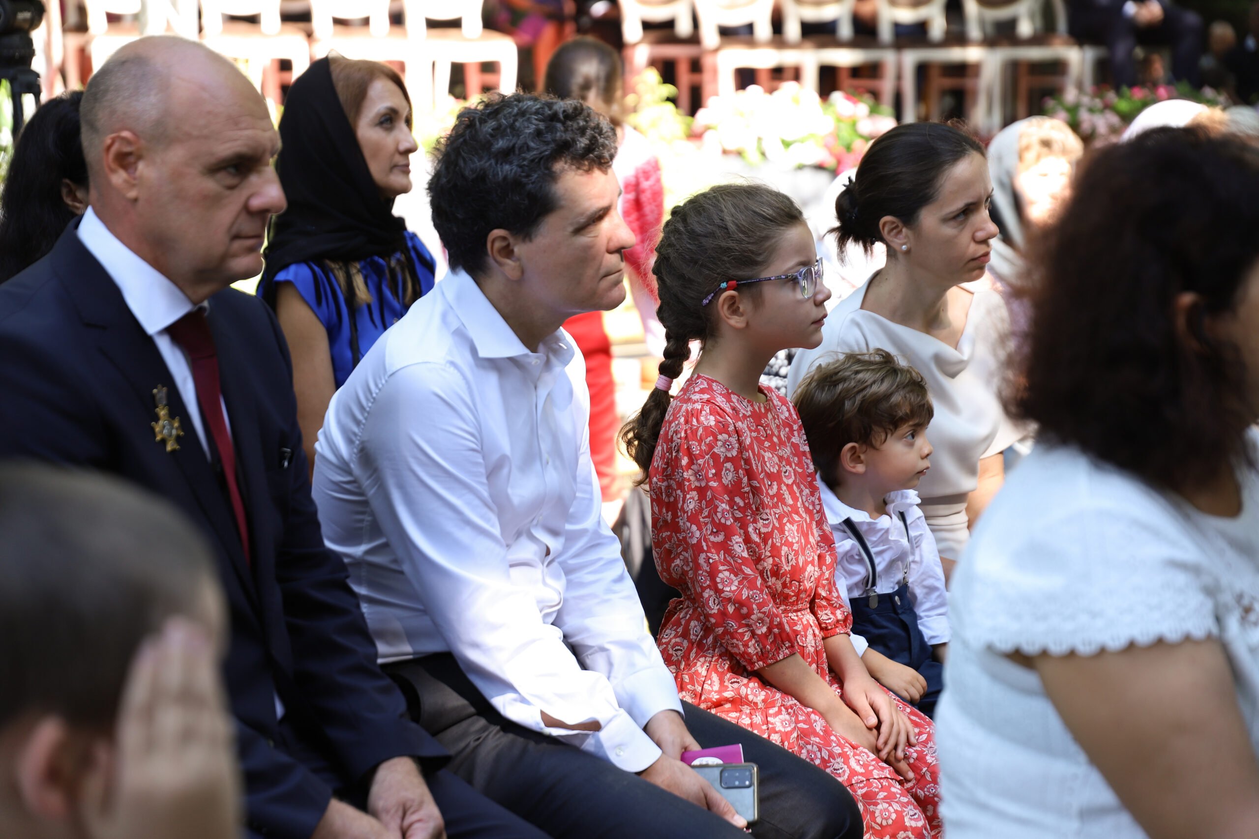 Președintele Nicușor Dan a fost prezent la Mănăstirea Brâncoveanu de Sfânta Maria, în plin program de canonizare a unui nou sfânt