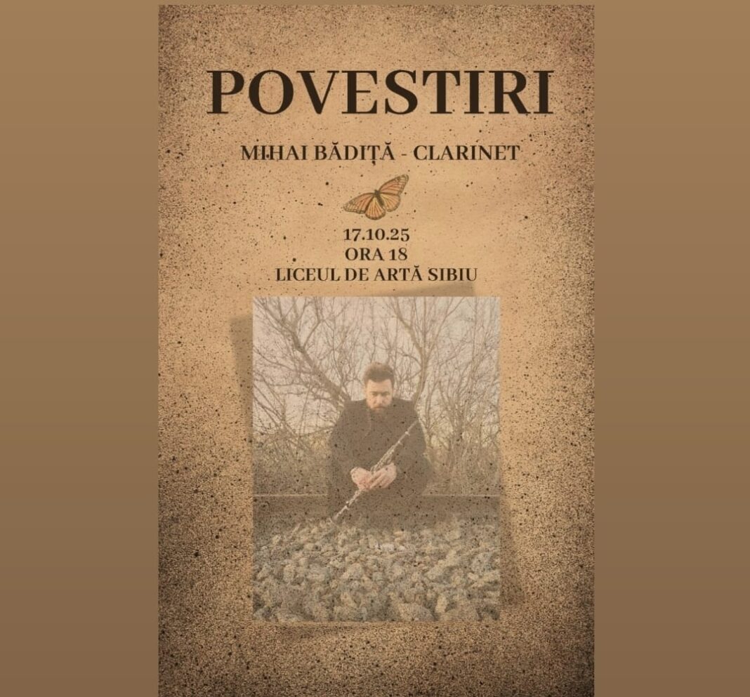 WhatsApp Image 2025-09-30 at 10.12.04 Clarinetistul Mihai Bădiță la recitalul „Povestiri” din Sibiu
