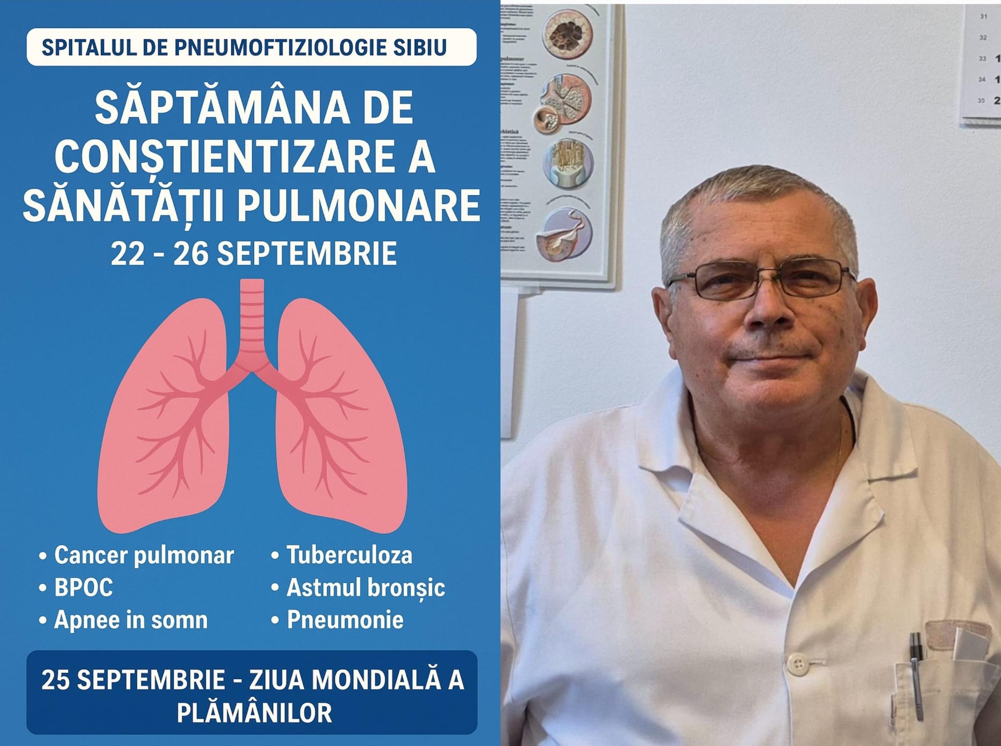 Dr. Ioan Drăghilă discută metode de protejarea plămânilor și sănătate respiratorie