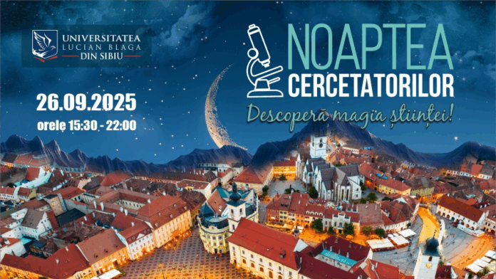 image Noaptea Cercetătorilor ULBS, eveniment științific la Universitatea Lucian Blaga din Sibiu