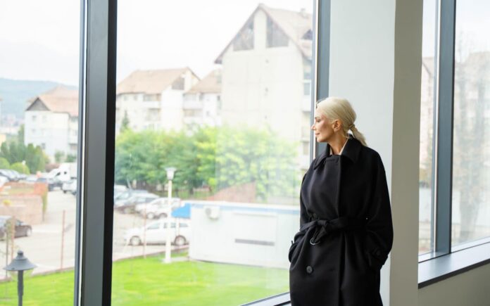 Raluca Turcan la conferință de presă în Mediaș, discutând despre Cazul Horațiu Potra