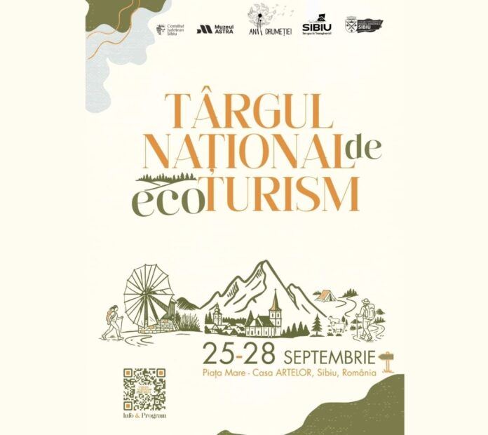 Târgul Național de Ecoturism 2025 în Piața Mare din Sibiu, cu standuri sustenabile și vizitatori