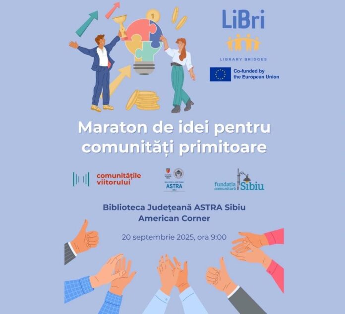 WhatsApp Image 2025-09-16 at 10.28.54 Participanții la Biblioteca ASTRA Hackathon, eveniment maraton de idei pentru comunități primitoare