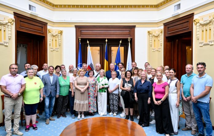 Primari din Slovacia în vizită oficială la Primăria din Sibiu, discuții cu autoritățile locale