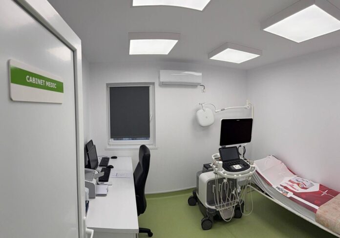 Personal medical specializat în noul laborator de imagistică Spitalul CFR Sibiu