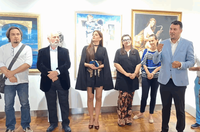 Operă de artă contemporană expusă la SCAF 2025