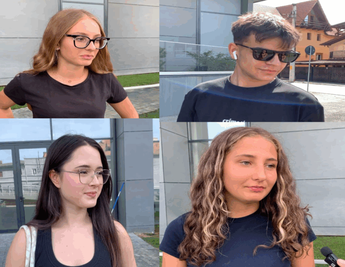 Studenți și elevi din Sibiu discută despre reducerea burselor în interviu video