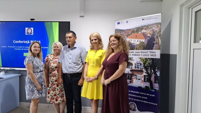 Școala Gimnazială Ioan Slavici Sibiu, prezentare rezultate PNRAS pentru educație echitabilă