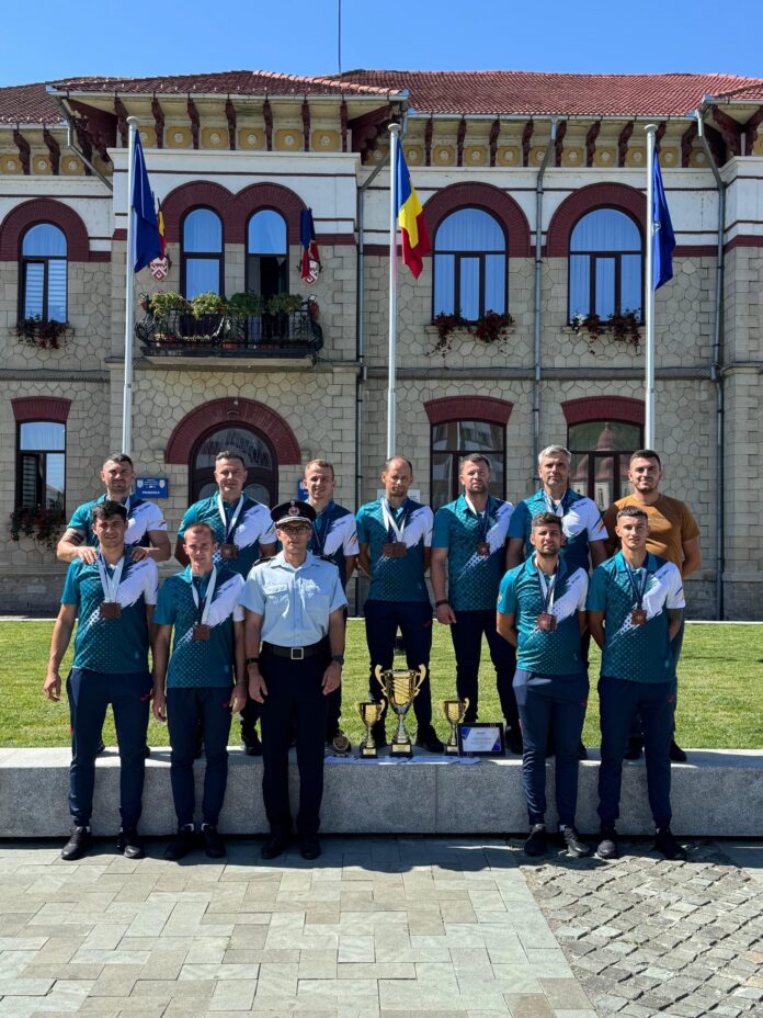 Pompierii Sibiu pe podium la concursul național Serviciilor pentru Situații de Urgență