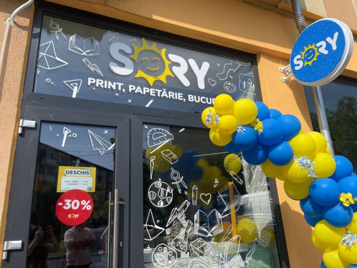 Produse proaspete și expuse atractiv în noul magazin Sory de pe Rahovei.