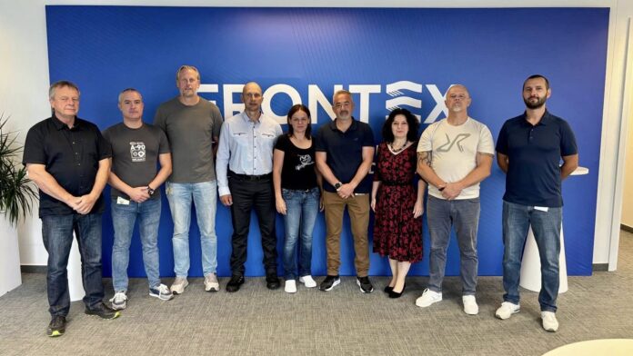 Polițiști și câini din Centrul Chinologic Sibiu la Grupul de lucru Frontex din Varșovia