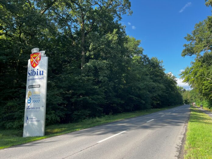 Lucrări de construcție pentru noua parcare Muzeul Astra