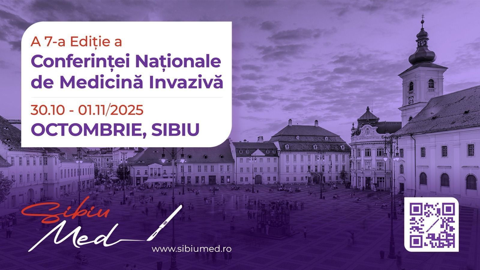 Conferința Națională de Medicină Invazivă SibiuMed, cu participanți și experți medicali