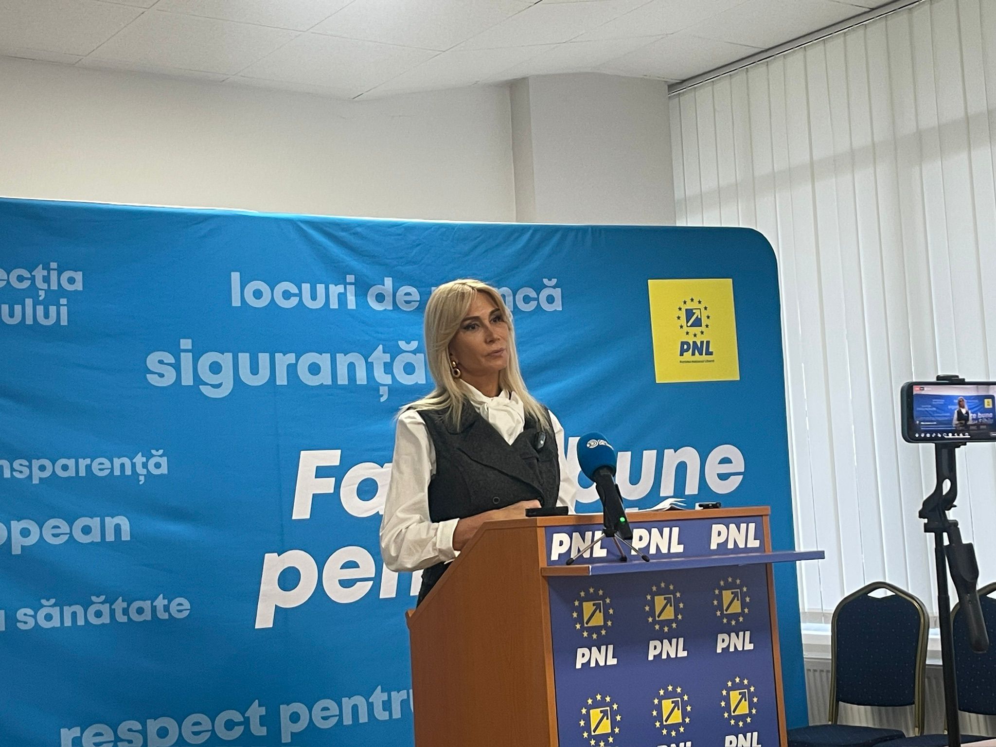 Raluca Turcan comunică public decizia Ministerului Justiției pentru Tribunalul Sibiu