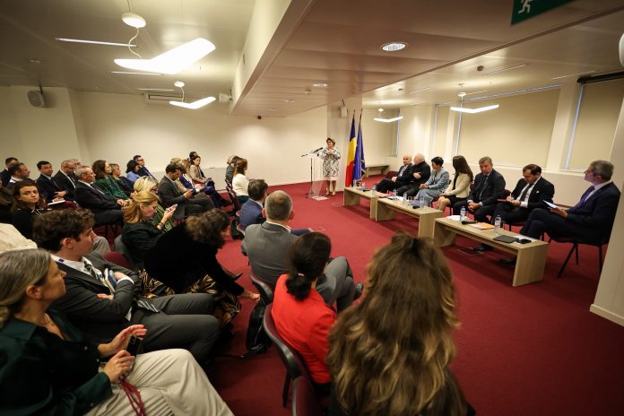 Dan Barna vorbind la conferința despre Strategia Marea Neagră la Bruxelles