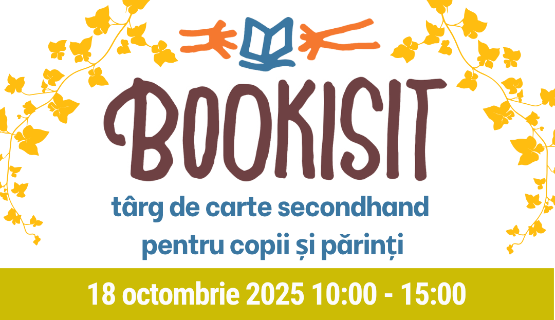 Programul atelierelor de la târgul de carte second-hand Sibiu, Bookisit ediția a 26-a