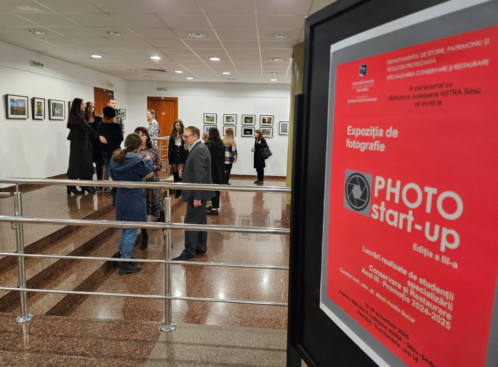 Expoziția PHOTO Start-up ULBS la Biblioteca ASTRA Sibiu, ediția a III-a