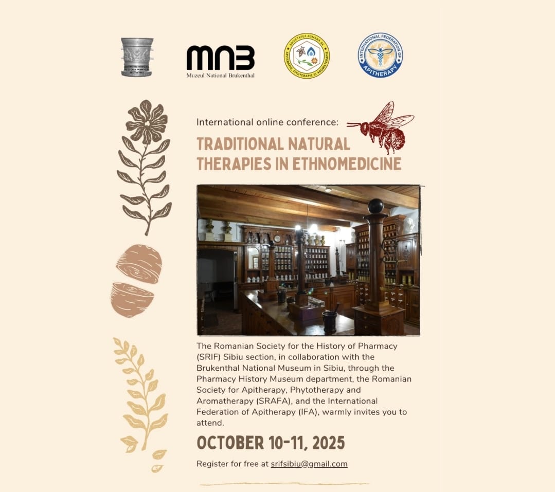Conferință online despre terapii naturale etnomedicină, 10-11 octombrie 2025