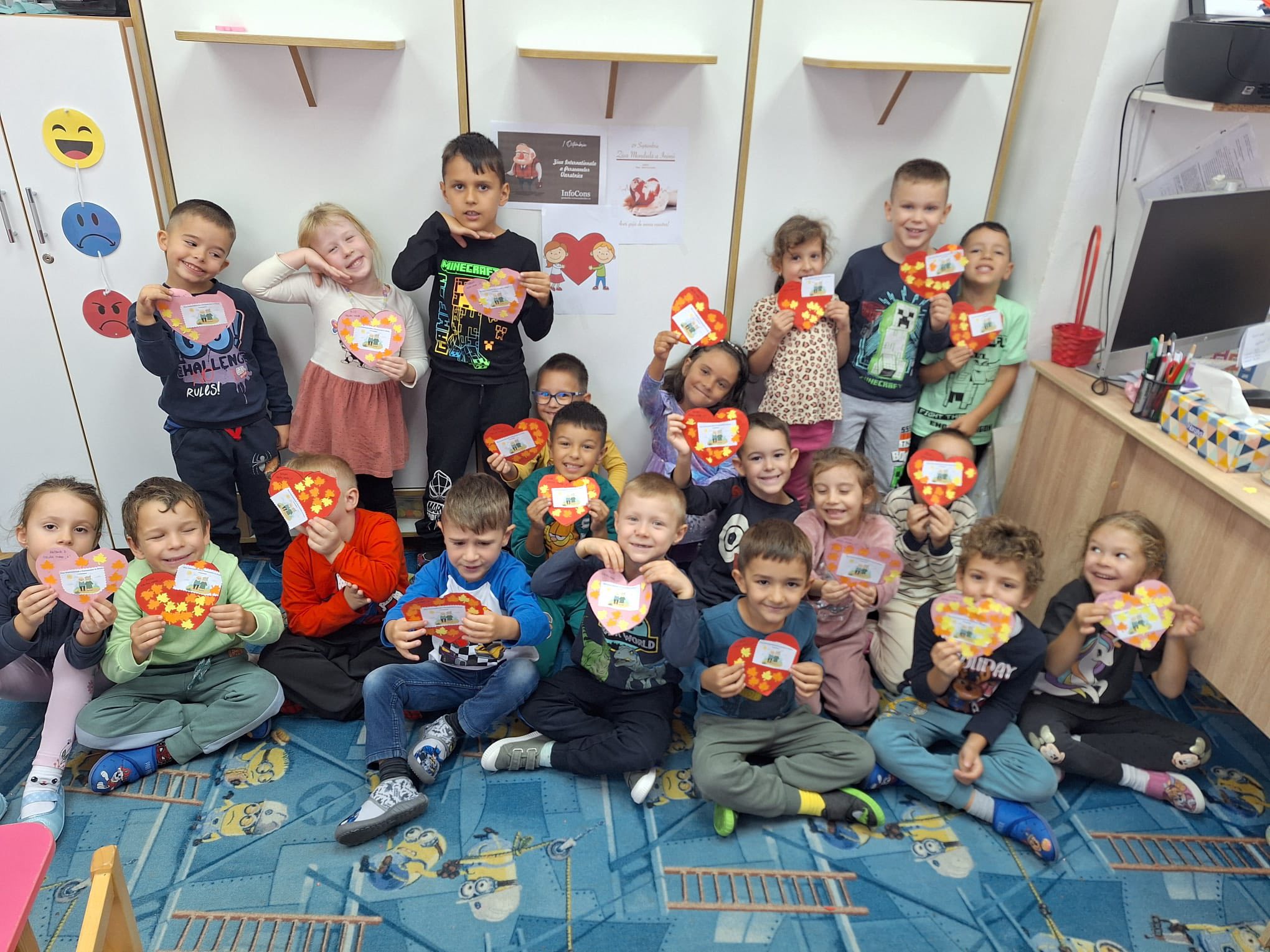 Grădinița cu program prelungit nr. 14 Sibiu sărbătorește cu bunicii Ziua Inimii
