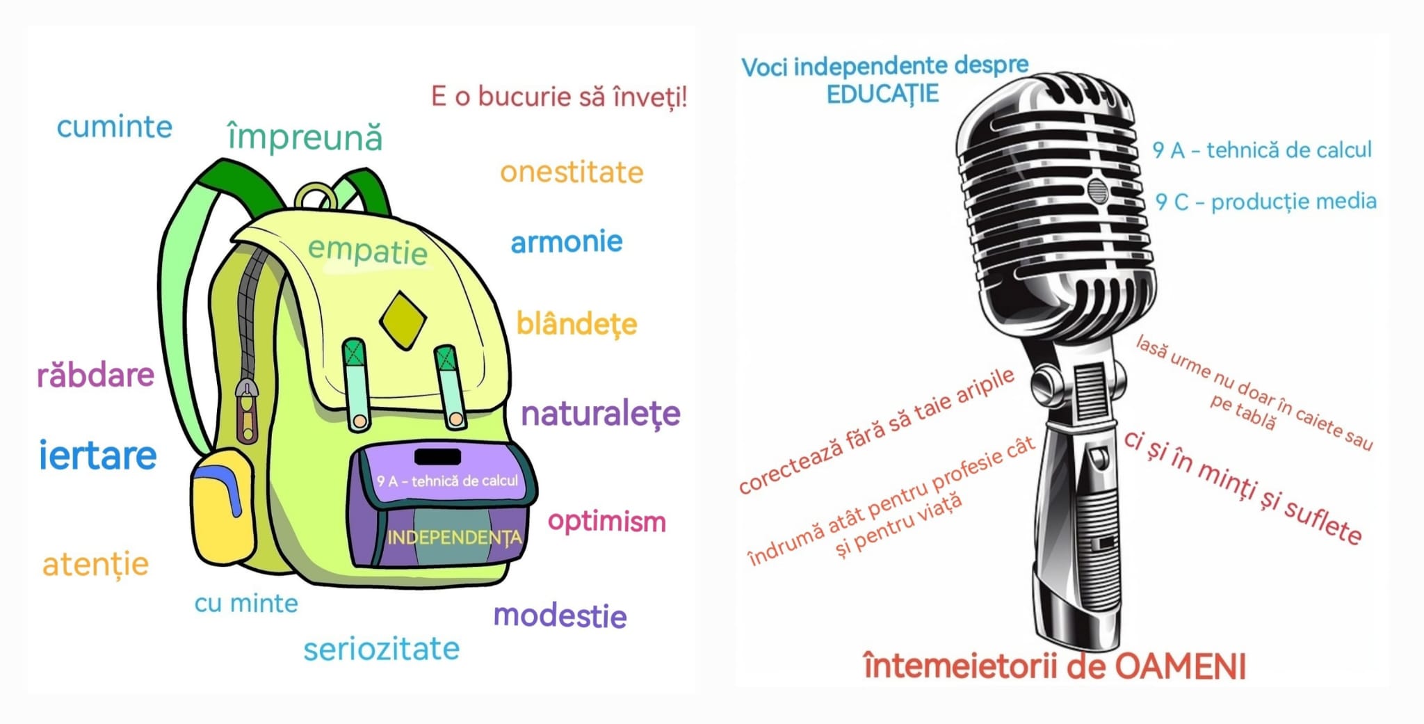 Ziua Educației la Liceul Tehnologic Independența Sibiu, cu elevi și cadre didactice