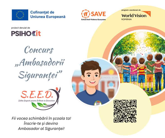 548475457_1476308283514431_4995103196272516338_n Elevi participanți la concursul Ambasadorii Siguranței pentru județele Alba și Sibiu