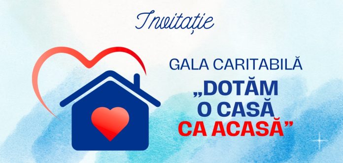 Copiii de la Hospice Carl Wolff din Sibiu participă la o activitate distractivă în timpul galei caritabile „Dotăm o casă ca acasă”.