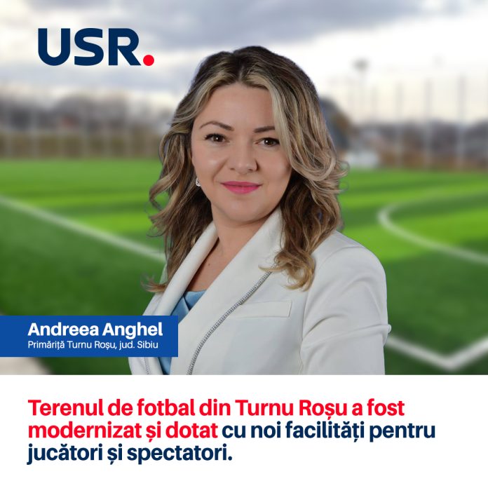 Primărița din Turnu Roșu, lăudată de USR, la un eveniment național pentru realizările din comună