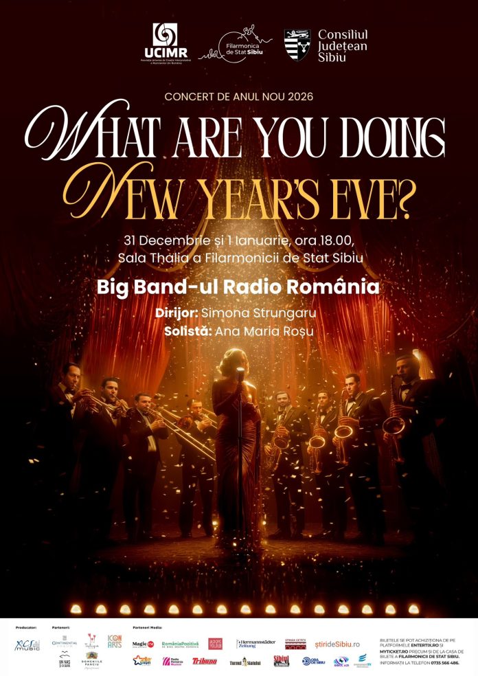 Orchestră de jazz din epoca de aur la Filarmonica de Stat Sibiu, Spectacol de Anul Nou