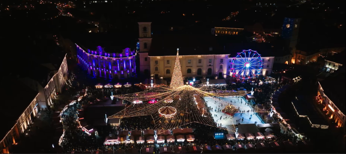 Pagina de înscriere concurs decorațiuni de Crăciun 2025 Sibiu Orașul de Poveste