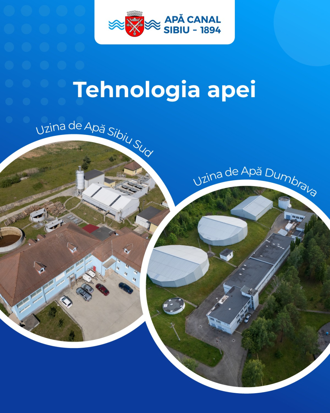 image Stație de tratare a apei potabile de calitate în județul Sibiu