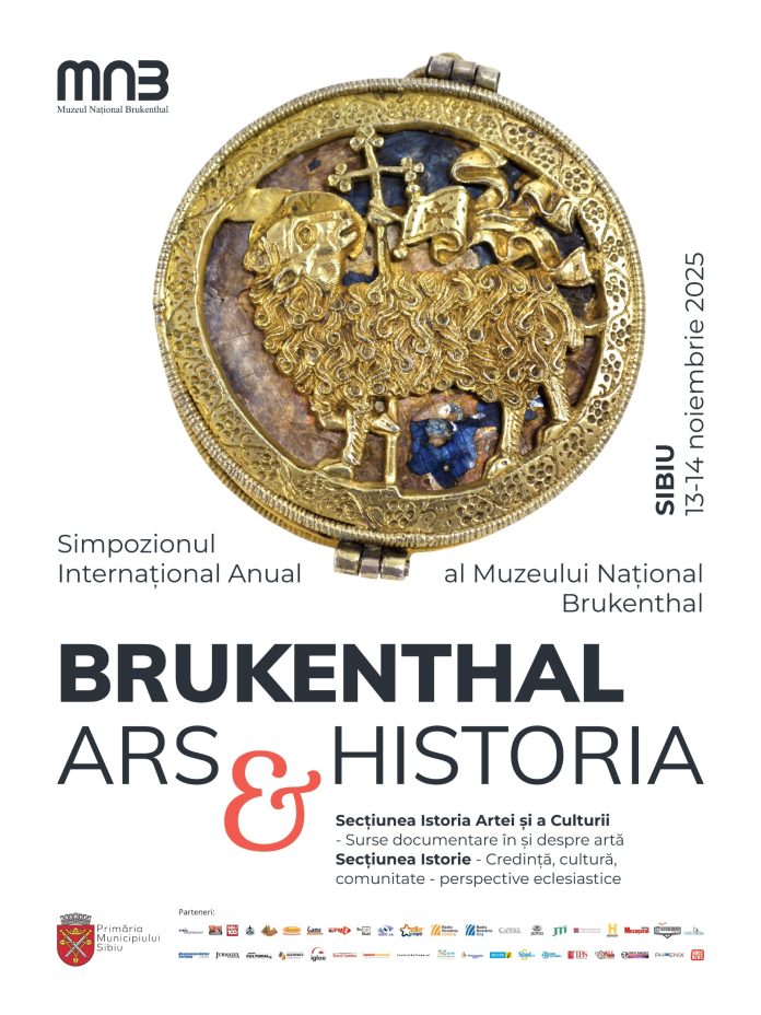 Afis Simpozion international Ars et Historia la Muzeul National Brukenthal
