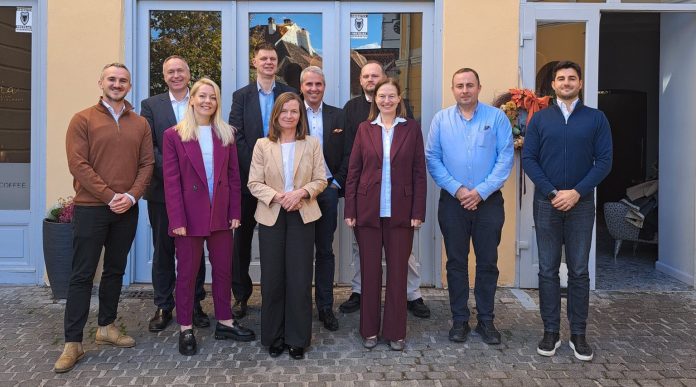 Angela Ganninger, ambasadoarea Germaniei în România, la o întâlnire oficială în Sibiu