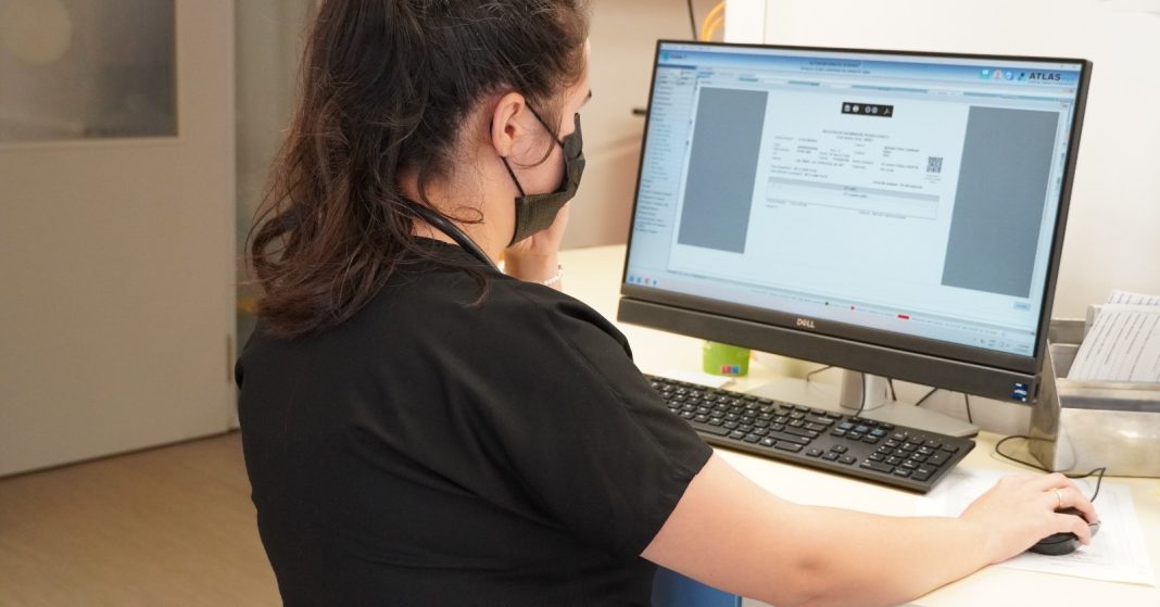 digi1 Sala de investigații cu tehnologie digitală modernă în Spitalul de Pneumoftiziologie din Sibiu.